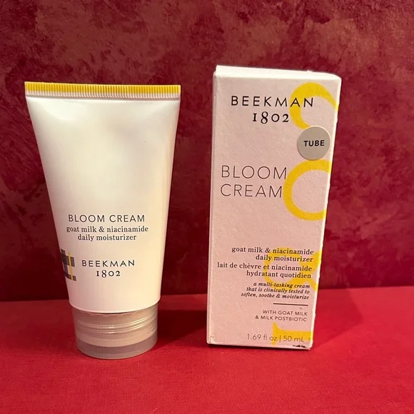 TWO TUBES OF Beekman 1802 Bloom Cream Moisturizer in tube, new - Picture 1 of 2